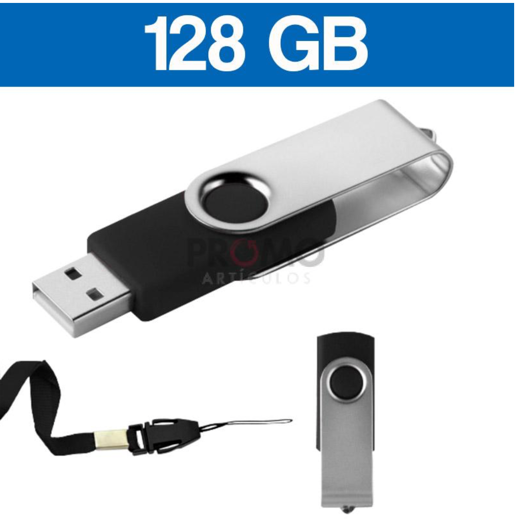 Memoria Usb 128 Gb Negro
